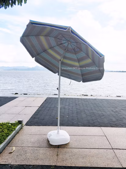 High Quality Trendy Outdoor Parasol Beach Umbrella with Favorable Price (OCT