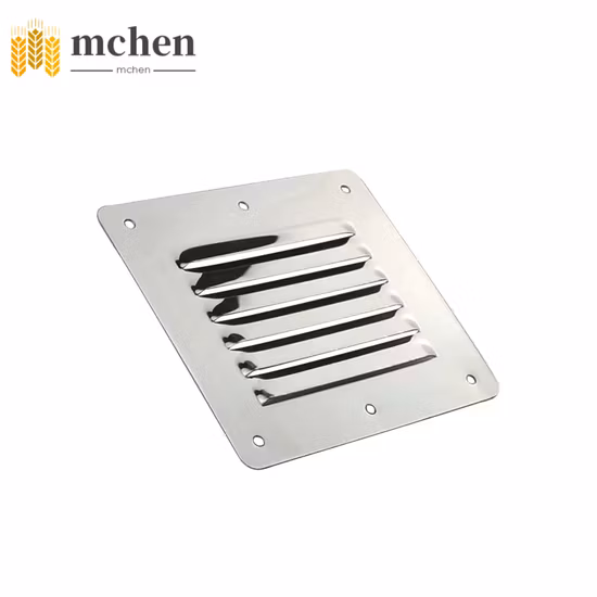 Stainless Steel 316 Boat/Yacht Air Vent Scoop Drain Cover